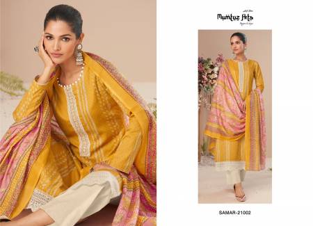Samar Jaipuri Adaah Lawn Cotton Pakistani Suits